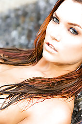 Jayden Cole Skinny Dips in a Fountain